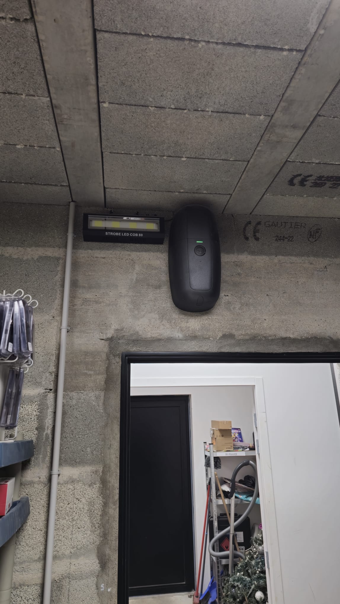 Pose d’une alarme Aritech Advanced en remplacement d’un Galaxy Honeywell dans un tabac près de Libourne