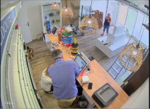 Installation de système de sécurité sur le secteur de Coutras